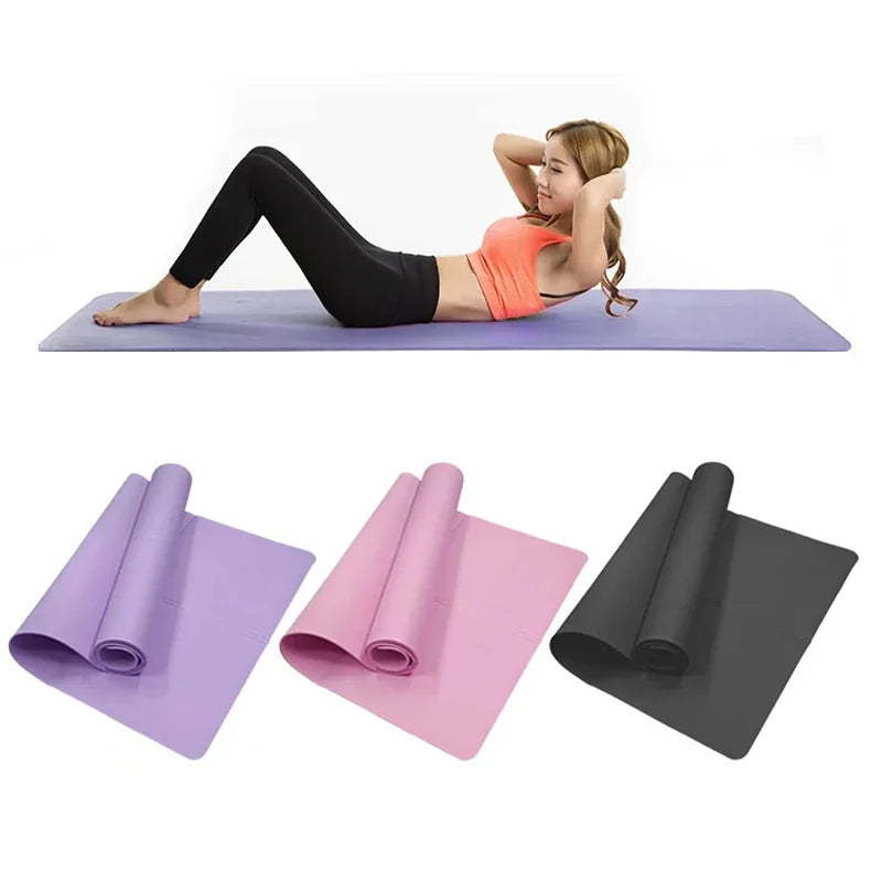 Stackable Yoga Mat Portable Men's and Women's Gymnastic Mat Home Yoga Studio Drape Lunch Break Sleep-Ready Dance Mat