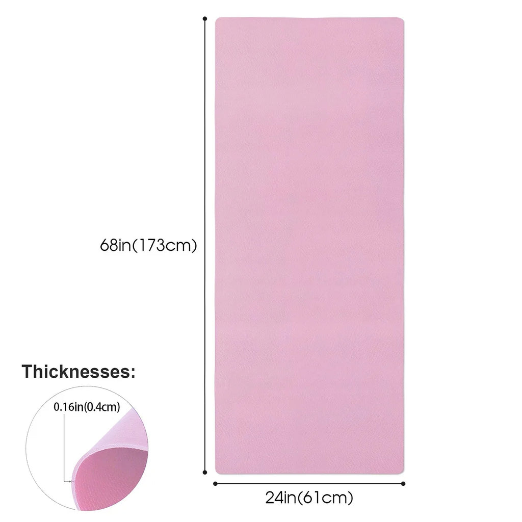 Stackable Yoga Mat Portable Men's and Women's Gymnastic Mat Home Yoga Studio Drape Lunch Break Sleep-Ready Dance Mat