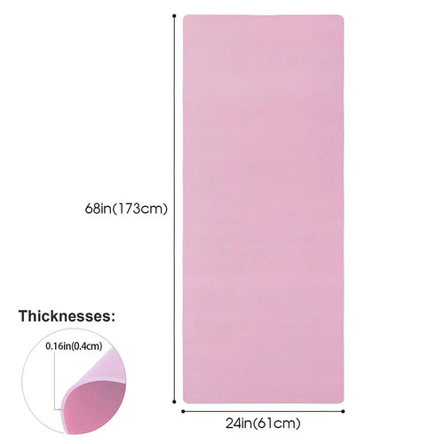 Stackable Yoga Mat Portable Men's and Women's Gymnastic Mat Home Yoga Studio Drape Lunch Break Sleep-Ready Dance Mat